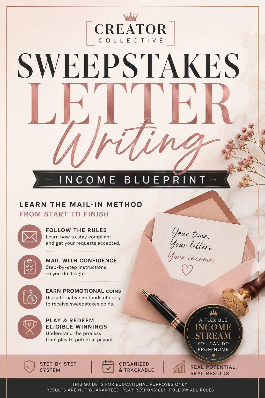 Letter Writing Income Blueprint
